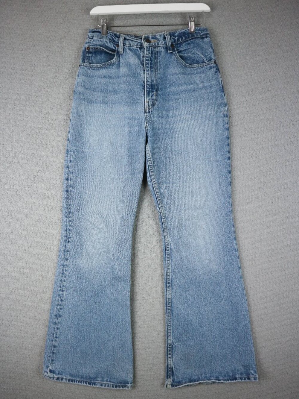Levi's 70s High Flare Premium Big E Jeans Light Wash Size 28x30 2021